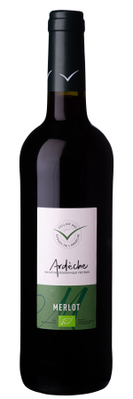 IGP Ardèche Merlot BIO 2023 « Cellier des Gorges de L’Ardèche »